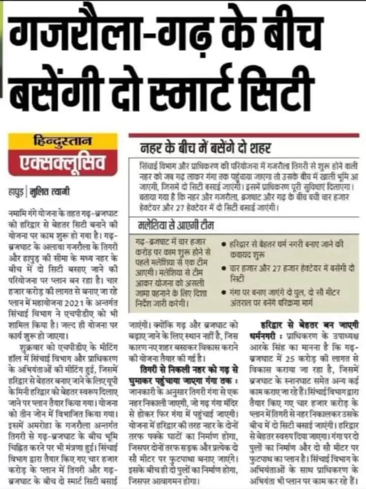 563 Crore industrial investment proposals near the Ganga
